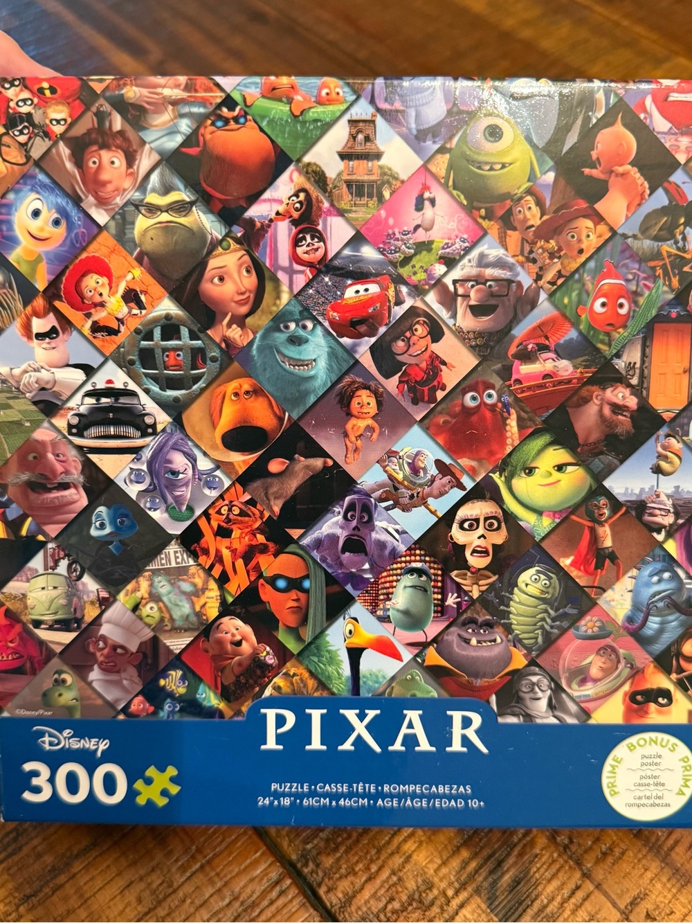 Disney Pixar Clips 300 Piece Puzzle Ceaco 42246 NEW SEALED Bonus Poster